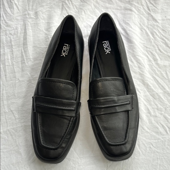 Nordstrom Elegant Black Loafers - Picture 1 of 8